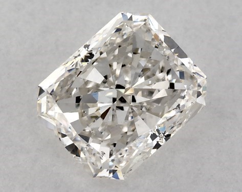 GIA 1.00 Carat I-SI2 Very Good Cut Radiant Diamond