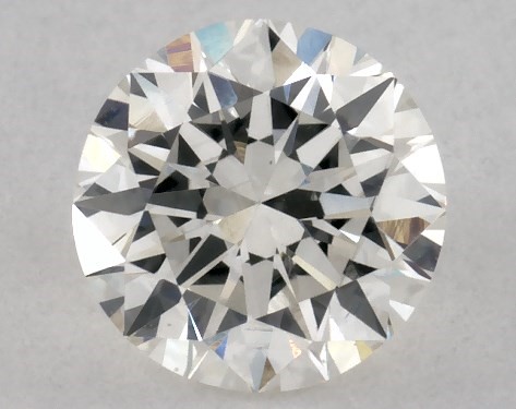 GIA 0.50 Carat J-VS2 Excellent Cut Round Diamond