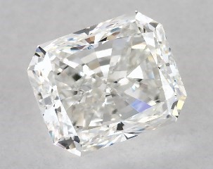 1.00 Carat F-VVS2 Radiant Cut Diamond
