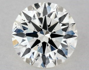 0.30 Carat K-SI1 Excellent Cut Round Diamond