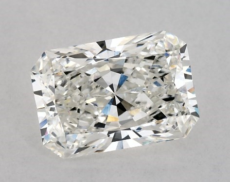 GIA 2.09 Carat G-VS1 Ideal Cut Radiant Lab-Grown Diamond