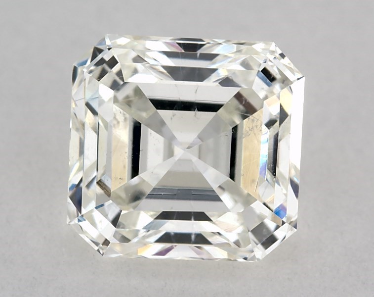 1.01 carat asscher diamond, I SI1