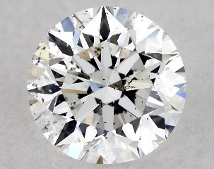 1.03 Carat D-SI1 Very Good Cut Round Diamond