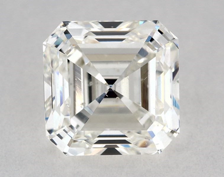 1.01 carat asscher diamond, I SI1
