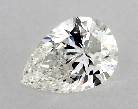 GIA 4.00 Carat G-VS1 Ideal Cut Pear Diamond