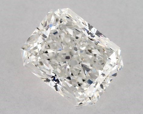 GIA 1.01 Carat H-VVS2 Ideal Cut Radiant Diamond