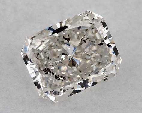 GIA 1.50 Carat I-SI2 Good Cut Radiant Diamond