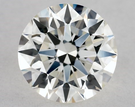 GIA 1.00 Carat J-VVS2 Excellent Cut Round Diamond
