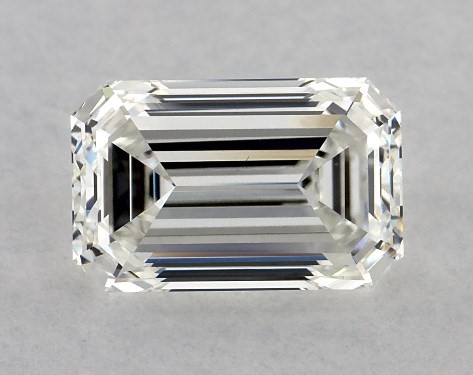 GIA 1.01 Carat H-VS1 Emerald Cut Diamond