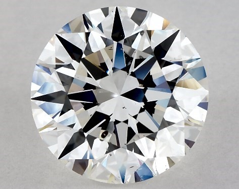 3.01 Carat E-SI1 Excellent Cut Round Diamond