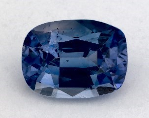 1.23 carat Cushion Natural Blue Sapphire
