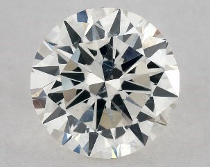 0.50 Carat H-SI1 Very Good Cut Round Diamond