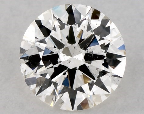 GIA 0.32 Carat K-SI2 Excellent Cut Round Diamond