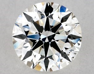 1.03 Carat I-SI1 Excellent Cut Round Diamond
