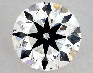 1.00 Carat D-SI1 Very Good Cut Round Diamond