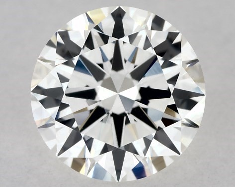 GIA 1.00 Carat H-VS1 Very Good Cut Round Diamond