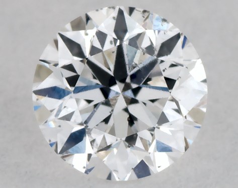 GIA 0.23 Carat D-SI2 Very Good Cut Round Diamond