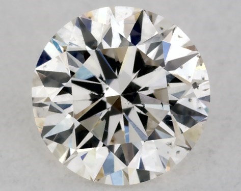 GIA 0.23 Carat J-SI1 Excellent Cut Round Diamond