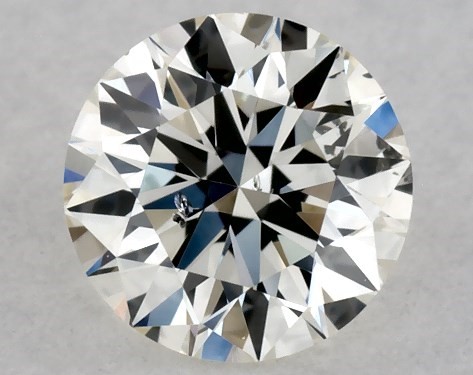 GIA 0.27 Carat K-SI2 Excellent Cut Round Diamond