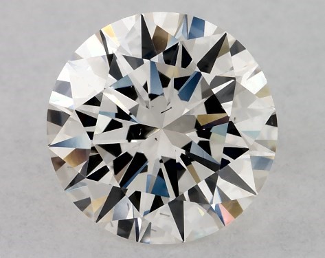 GIA 1.00 Carat H-VS2 Excellent Cut Round Diamond