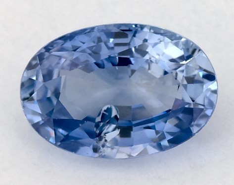 2.08 Carat Oval Natural Blue Sapphire