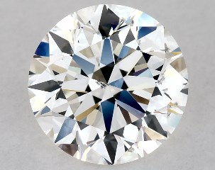 1.03 Carat I-SI1 Excellent Cut Round Diamond