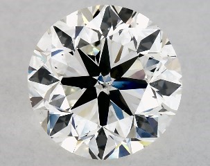 2.00 Carat I-SI1 Very Good Cut Round Diamond