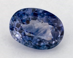 1.25 carat Oval Natural Blue Sapphire
