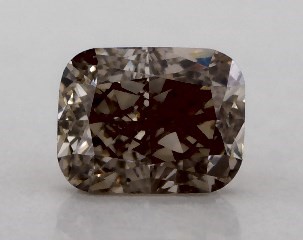 0.30 Carat Fancy Brown-VS1 Cushion Cut Diamond