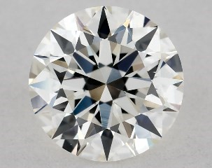 0.52 Carat I-VVS2 Excellent Cut Round Diamond