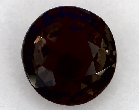 2.47 Carat Round Natural Green Sapphire