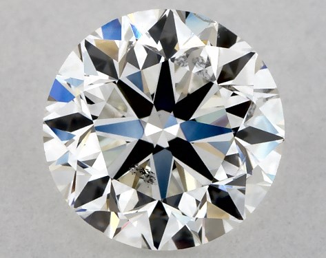 GIA 1.00 Carat G-SI1 Very Good Cut Round Diamond