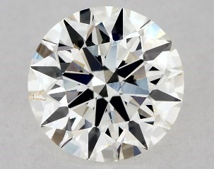 0.52 Carat I-VVS2 Excellent Cut Round Diamond