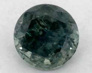 1.16 carat Round Natural Green Sapphire