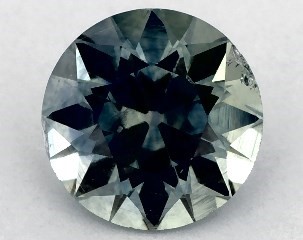 0.83 carat Round Natural Green Sapphire
