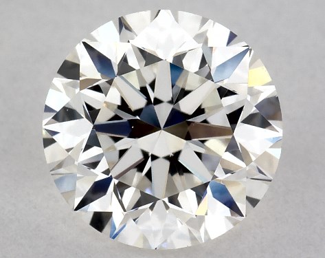 GIA 1.00 Carat H-VS1 Very Good Cut Round Diamond