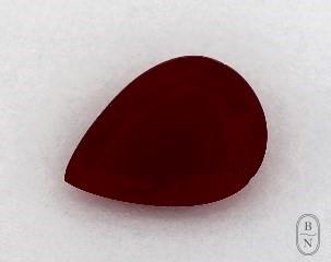 This 0.95 Pear Ruby is sold exclusively by Blue Nile 