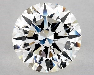 4.05 Carat I-SI1 Excellent Cut Round Diamond