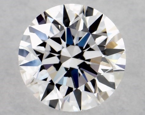 0.33 Carat D-VVS1 Excellent Cut Round Diamond
