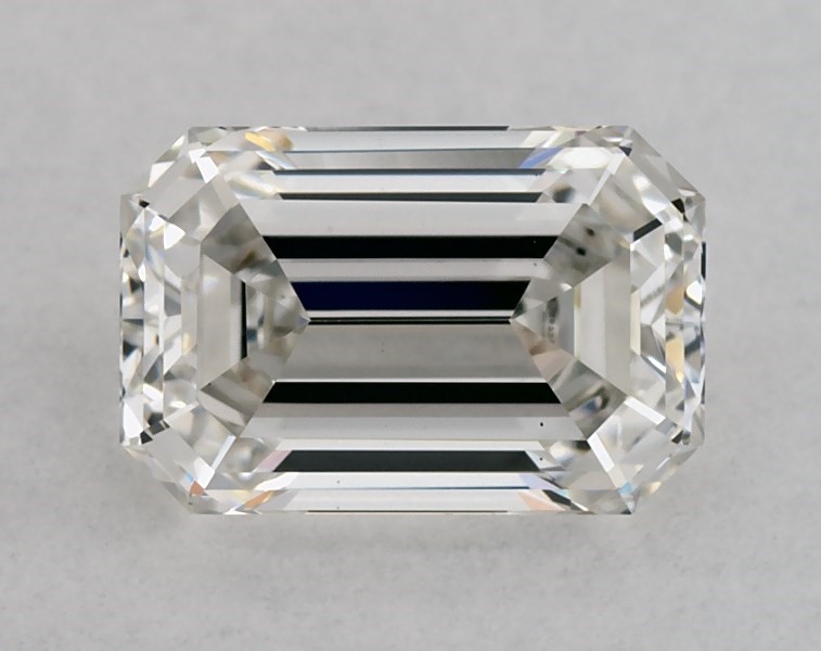 0.74 carat emerald diamond, G VS1