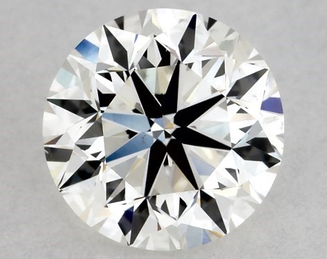 GIA 1.01 Carat H-VS1 Very Good Cut Round Natural Diamond