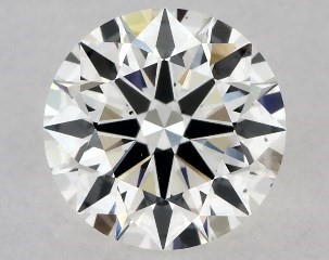 1.04 Carat H-VS2 Excellent Cut Round Diamond