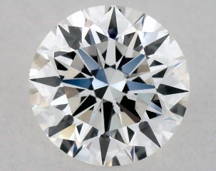 0.42 Carat F-VVS1 Excellent Cut Round Diamond
