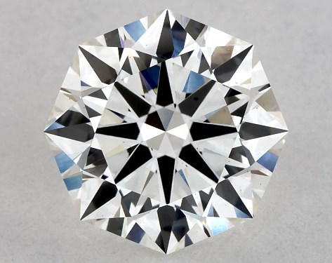 IGI 2.08 Carat F-VS1 Ideal Cut Octagon Lab-Grown Diamond