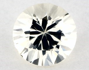 0.71 carat Round Natural Yellow Sapphire