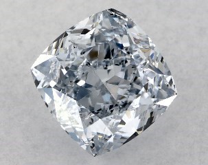 1.01 Carat Fancy Blue-SI2 Cushion Cut Diamond