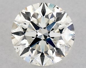 1.02 Carat H-SI1 Very Good Cut Round Diamond
