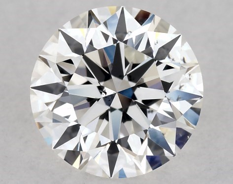 GIA 0.80 Carat H-SI1 Excellent Cut Round Diamond