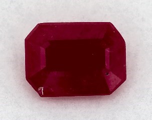 This 1.04 Emerald Ruby is sold exclusively by Blue Nile 