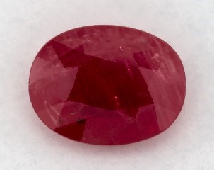 1.35 carat Oval Natural Ruby